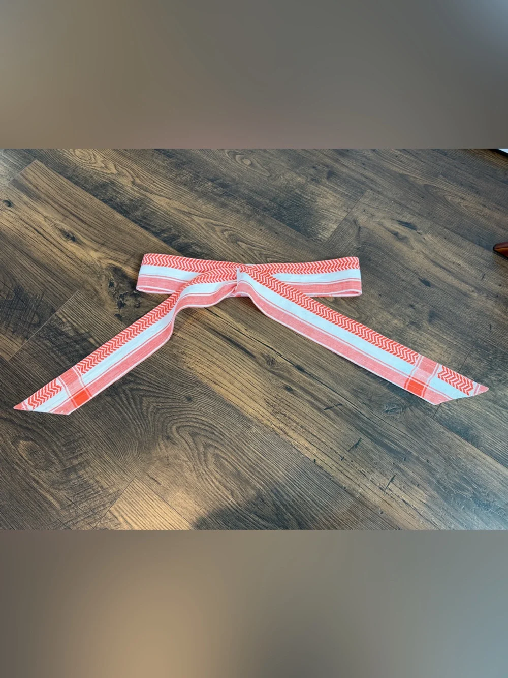 Cecilie Copenhagen Belt Orange White